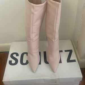 Schutz Elissa Bootie in Rose! NWT!